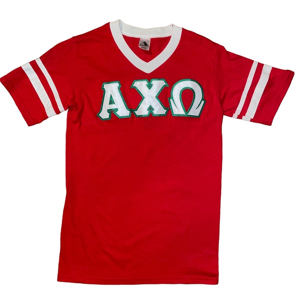 Vintage Alpha Chi Omega Tee sz S